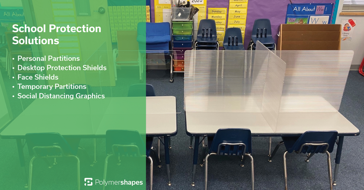 Polymershapes's tweet photo. #Polymershapes provides solutions to ensure the protection, health, and wellness of teachers and students. Materials can be custom cut and converted to your specifications, contact Polymershapes for more information!

#performanceplastics #schoolprotection https://t.co/wHbXylPqZK
