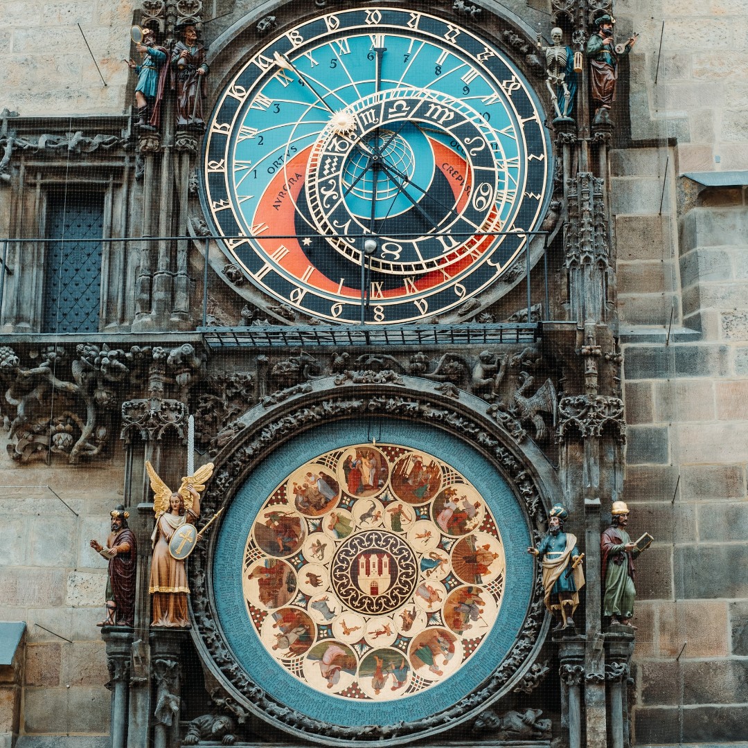WorldTourismCom's tweet photo. Another awesome things to see in Prague is the Astronomical Clock. It’s the third-oldest astronomical clock in the world and has an hourly “show” featuring the Walk of the Apostles. It’s pretty cool to watch. #prague #czech #czechrepublic #astronomicalclock #walkoftheapostles https://t.co/zTQRz9finD