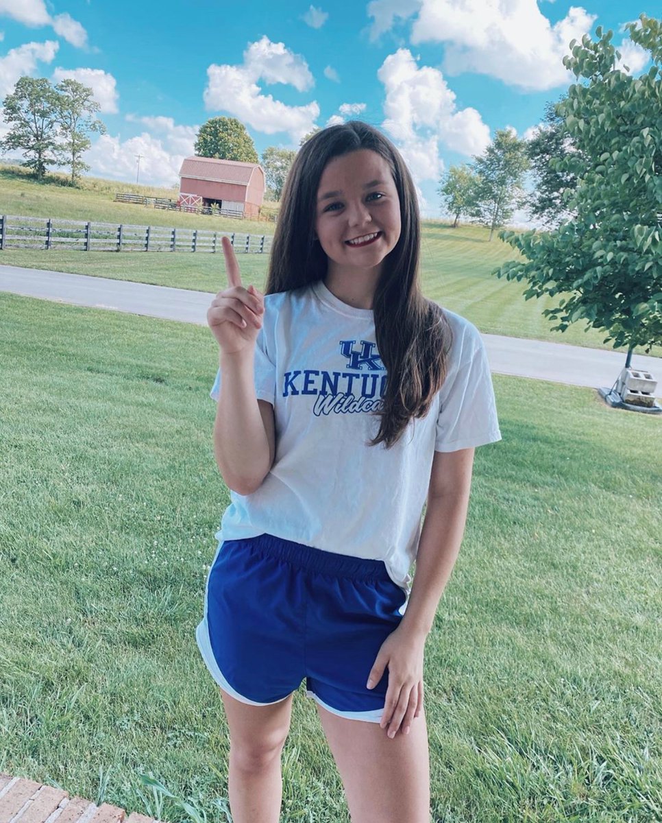 Since the age of three, Pulaski County's very own <a href="/ryyynicolee/">Rylee Hornsby</a> always wanted to wear Kentucky blue. Last Friday, her dream of becoming a member of the <a href="/KentuckyCheer/">Kentucky Cheer</a> squad became a reality. 😼📣💙 #WeAreUK #BBN

📰: wymt.com/2020/07/16/pul…