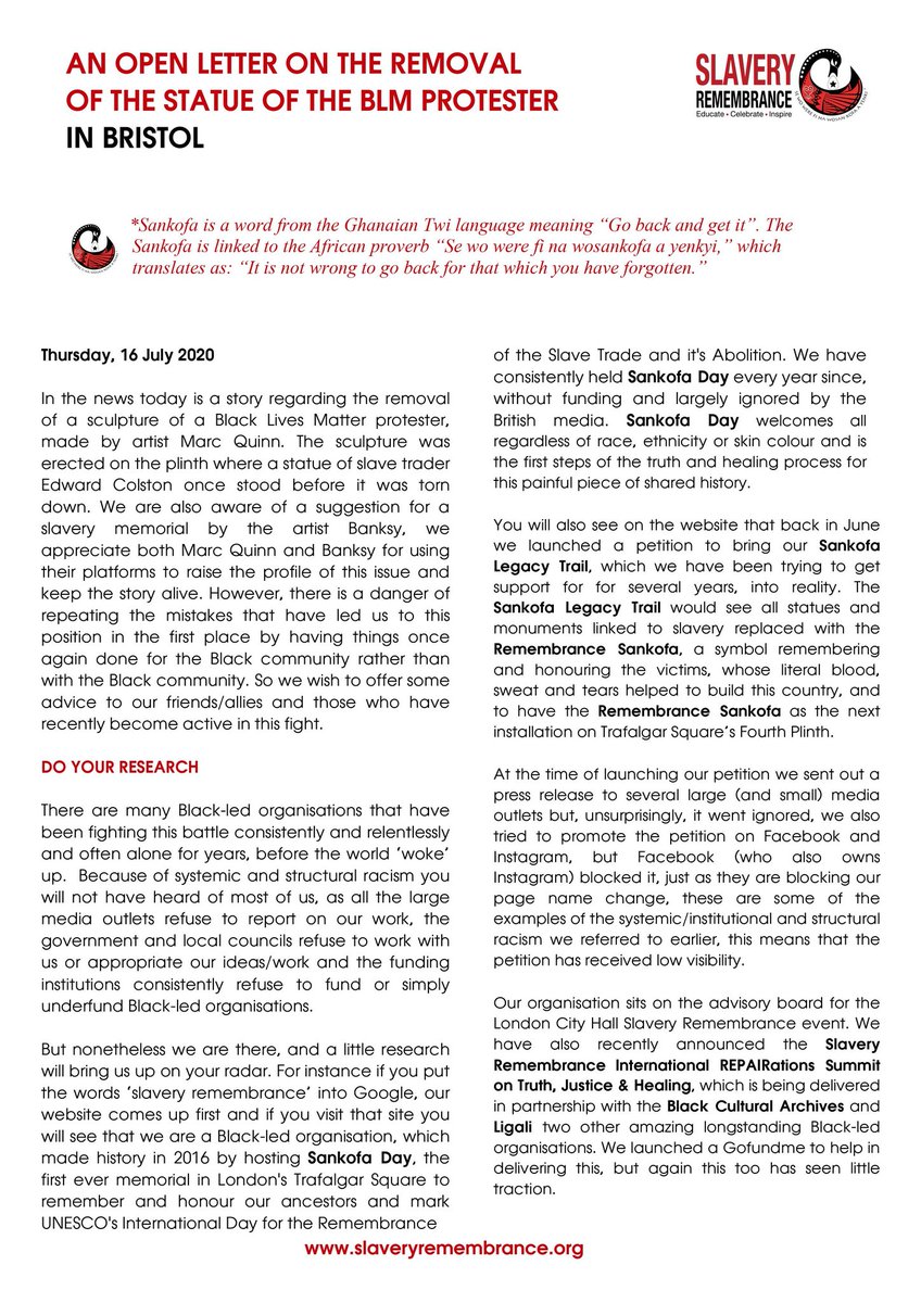 Slavery Remembrance tweet media