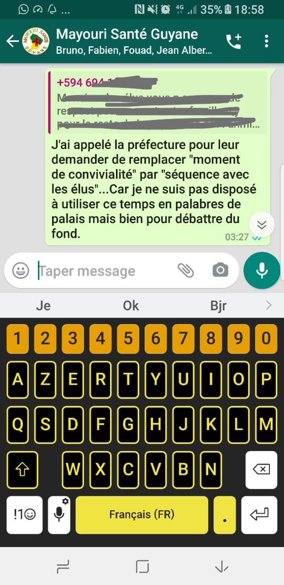 GabrielServille's tweet photo. Contrairement à ce que sous-entend @olivierveran, ns ne l’attendions pas pour manger des petits fours. J’ai expressément demandé à @Prefet973 que le pot avec @JeanCASTEX, seul moment accordé aux élus, laisse place à 1 séquence de travail sur la gestion de la crise Covid en Guyane https://t.co/NSN16YFKDe