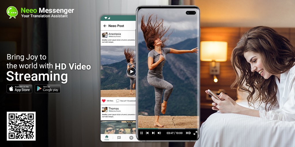 neeopal's tweet photo. Bring Joy to the world with Hd Video Streaming!
#Neeopal #StaySafe #StayConnected #ChattingMessenger #OnlineChat #TranslationMessenger #VideoChat #NearbyChat #ChatApplication #NeeoSocial #FreeOnlineChat #Translator #ChatTranslator #NearbyPeople #HDCalling #AudioCalls #VideoCalls https://t.co/o2m8w0ji4D