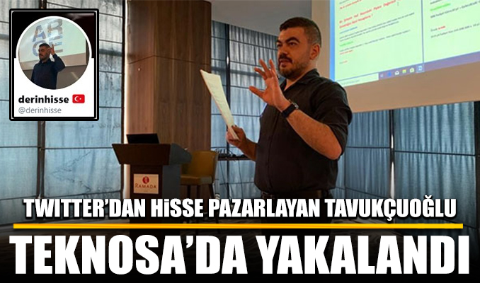 Twiter'dan hisse pazarlayan Tavukçuoğlu Teknosa'da yakalandı #TKNSA - borsagundem.com/haber/twiterda…