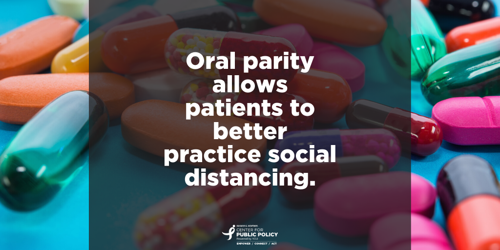 KomenFlorida's tweet photo. Oral parity would require insurance to cover oral chemotherapy drugs the same as they do for IV. This gives patients more options and allows them to receive their chemo at home as opposed to traveling to an infusion location. Take action w/ @KomenAdvocacy: https://t.co/0aMP6fkiXl https://t.co/B7x1ttxrYz