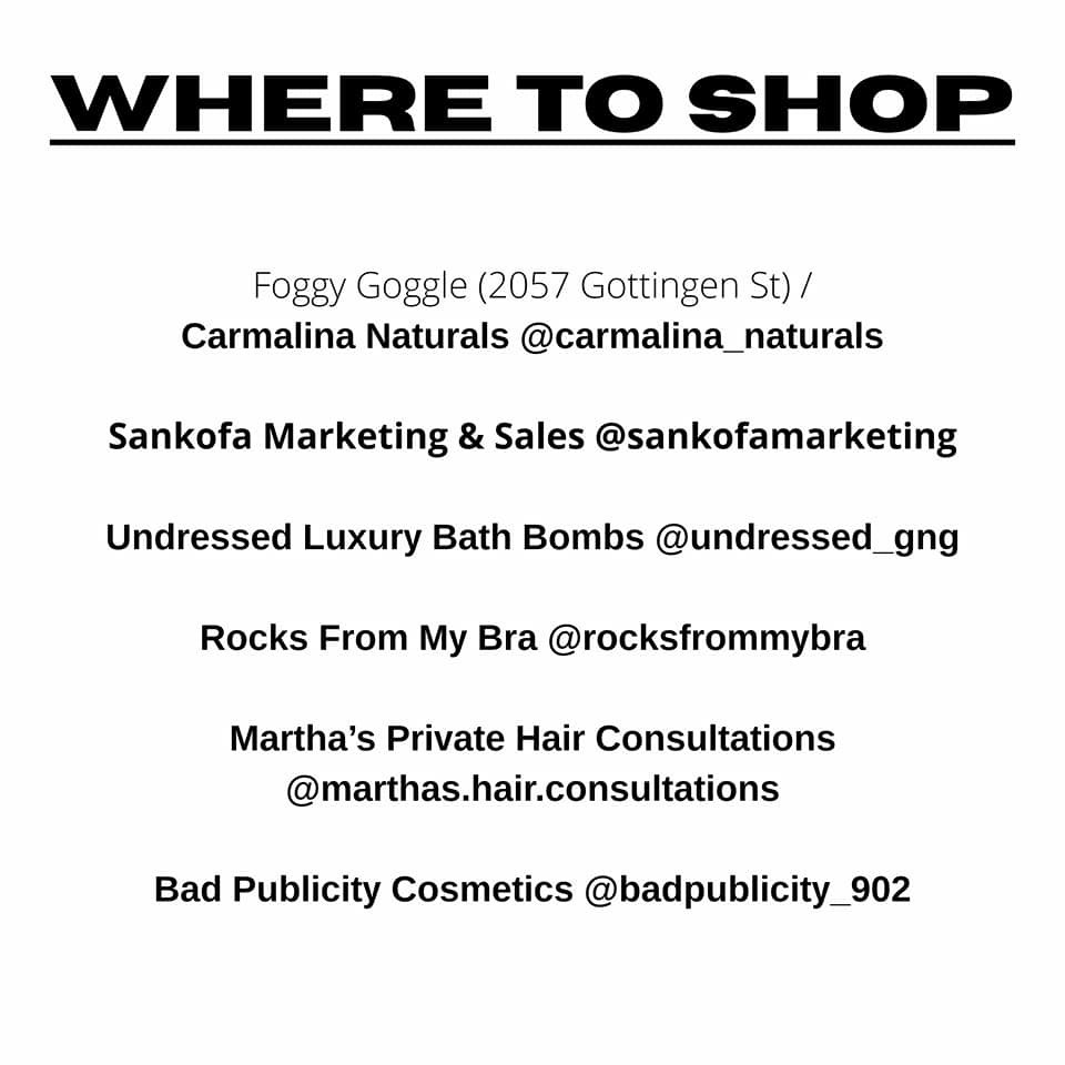 Where to shop!
From <a href="/NorthEndCHC/">North End Community Health Centre</a>