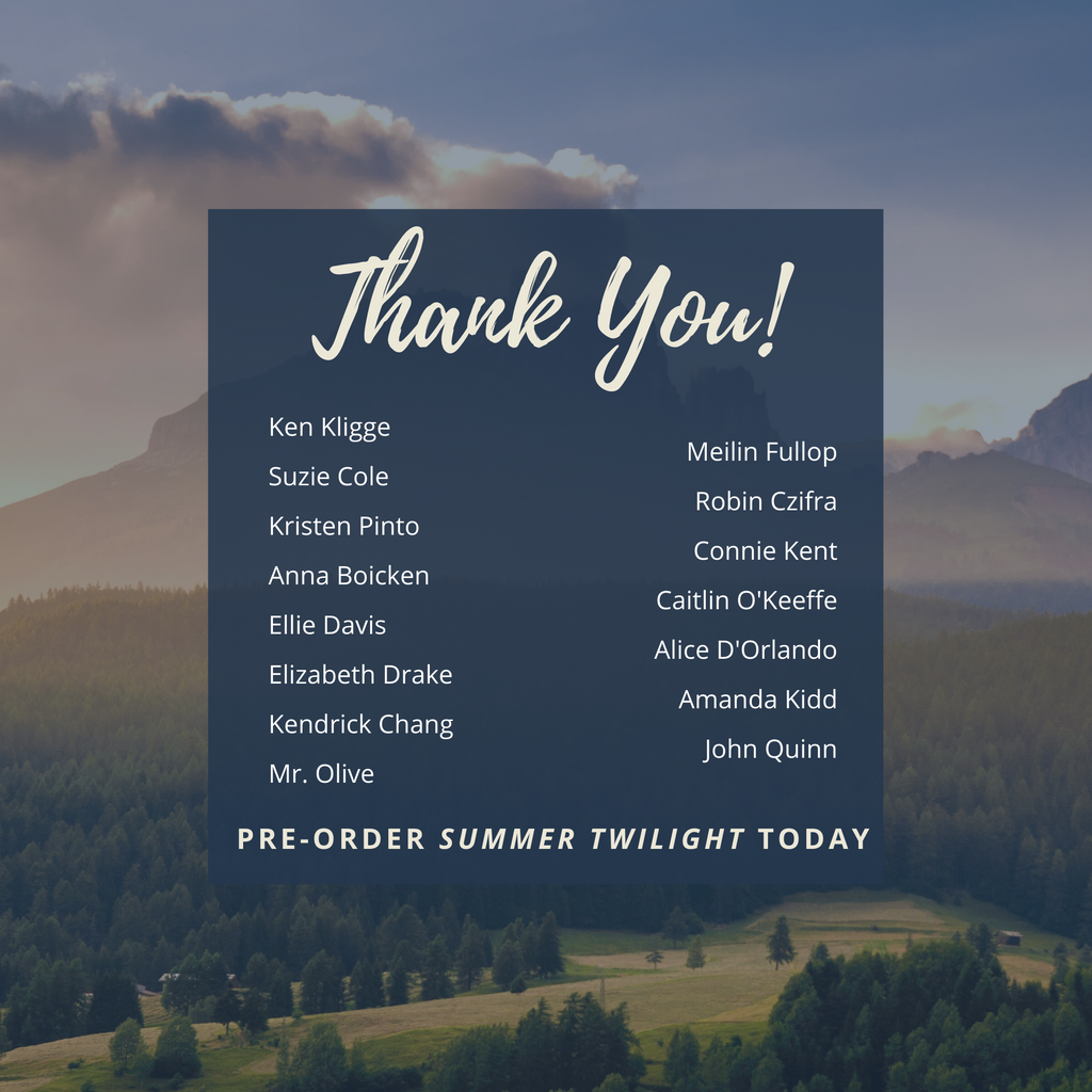 Thank you so much to everyone who has already pre-ordered and contributed! Make sure you reserve your copy soon buff.ly/32jO6ZD #amwriting #amwritingfantasy #newauthor #publishing #preorder #summertwilight #morethanalabel