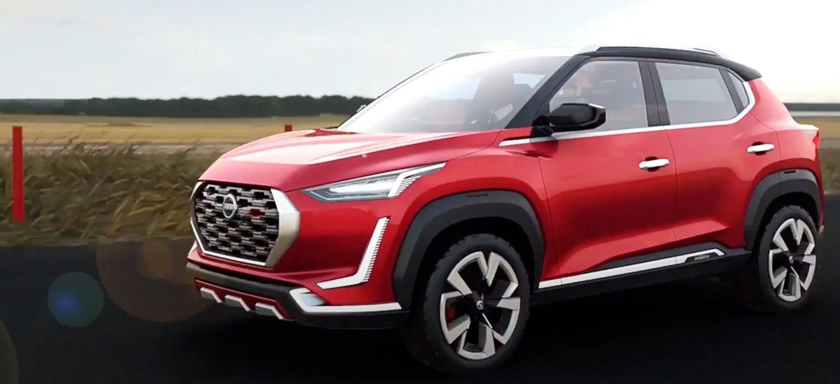 Motoringmind's tweet photo. Why I'll wait for Nissan's smallest SUV to date. It's almost here after a long wait. To ignite my mind with its magnetic design & muscular looks; it's the Magnite! @ETAuto
@DTaumar @srivastava91265
@rsjthakur @chetanecostani
@parthaabosu @nikunjsanghi @rajeevdubey @bharatendukabi https://t.co/qJRlpVE4p5