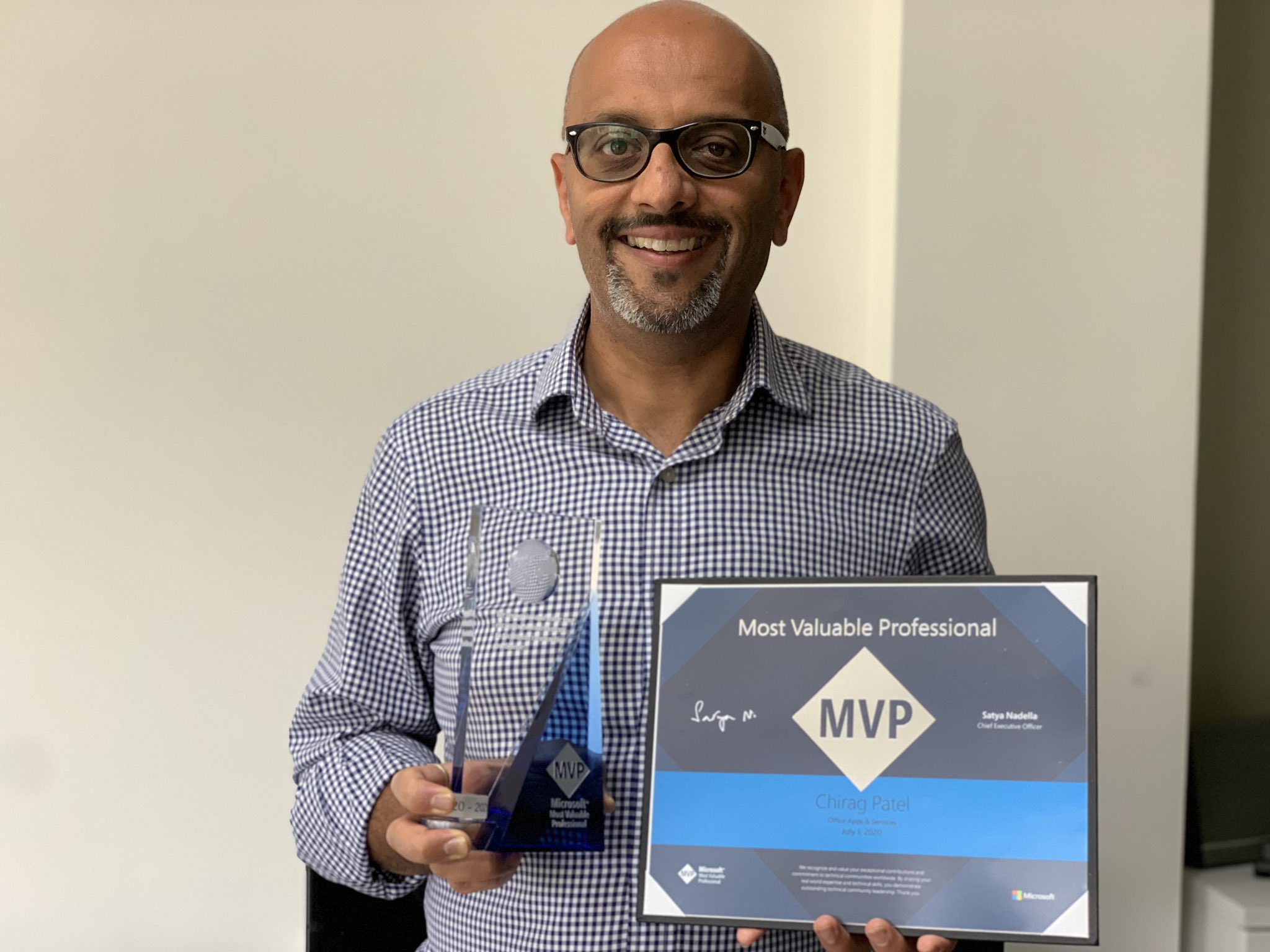Chirag Patel MVP MCT #M365UK on Twitter: &quot;@millh0use @Microsoft @MVPAward Thanks Jeremy!&quot; / Twitter
