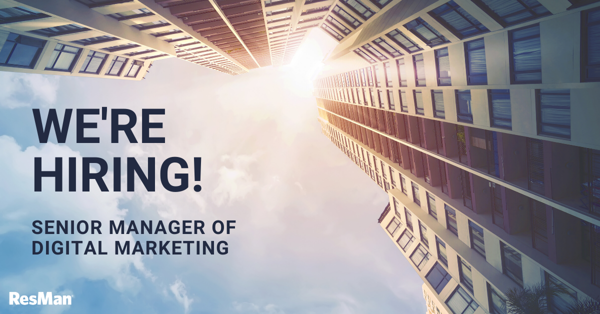 myresman's tweet photo. We're hiring a Senior Manager of Digital Marketing! Join our fast-paced team: https://t.co/MQDwSAXCZf 

#DigitalMarketing #Hiring #LoveResMan https://t.co/H7cQNTYrgt