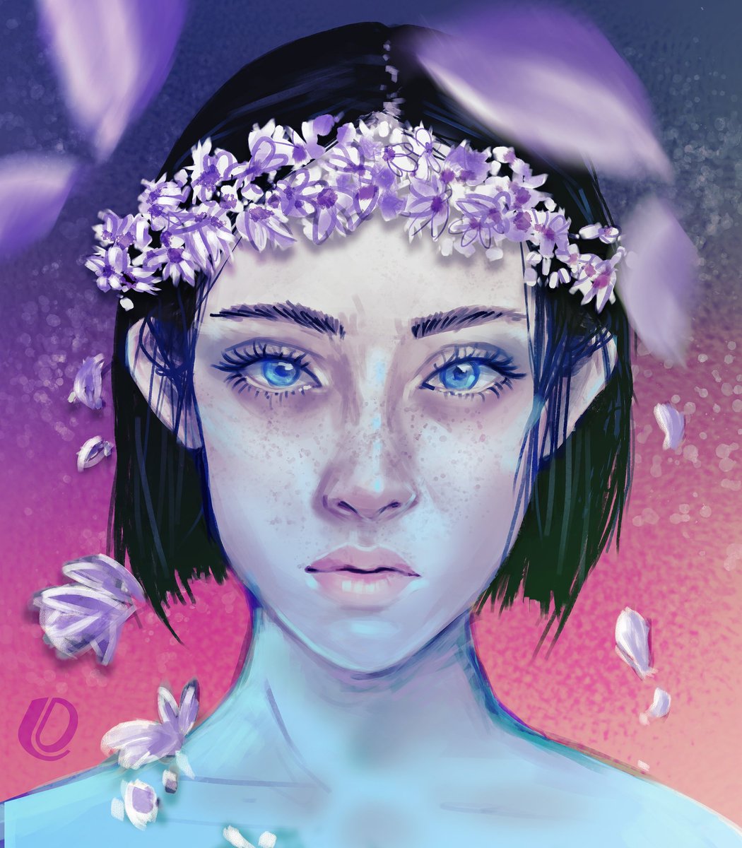 LauDonut's tweet photo. Hello Twitter !
I'm Lau, a french self-taught digital artist. I draw a lot of portraits, many time it's women faces. But sometimes it's landscapes and animals.
Enjoooy' ! 🌟🤍
#NobodyArtistsClub #PortfolioDay #OriginalContentArtist https://t.co/WS5D0Z2rXp
