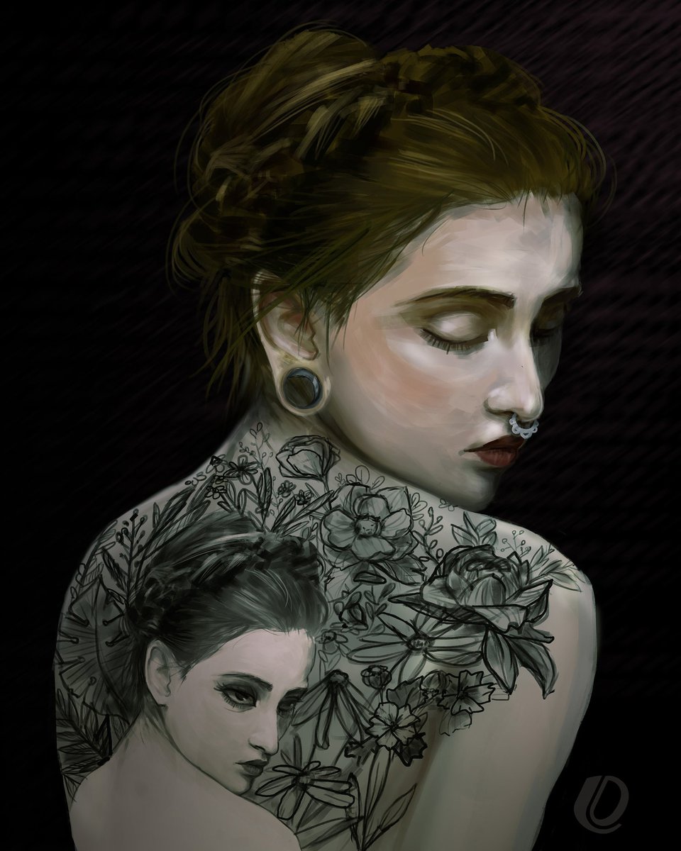 LauDonut's tweet photo. Hello Twitter !
I'm Lau, a french self-taught digital artist. I draw a lot of portraits, many time it's women faces. But sometimes it's landscapes and animals.
Enjoooy' ! 🌟🤍
#NobodyArtistsClub #PortfolioDay #OriginalContentArtist https://t.co/WS5D0Z2rXp