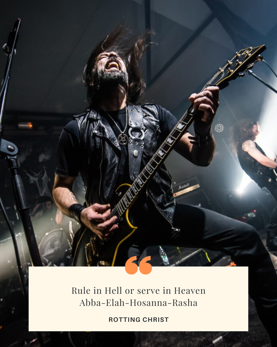 PostMonde's tweet photo. Rotting Christ - Ze Nigmar (2016)
#rituals #melodicblackmetal #lyrics #postmonde https://t.co/GSdZGM5Sje