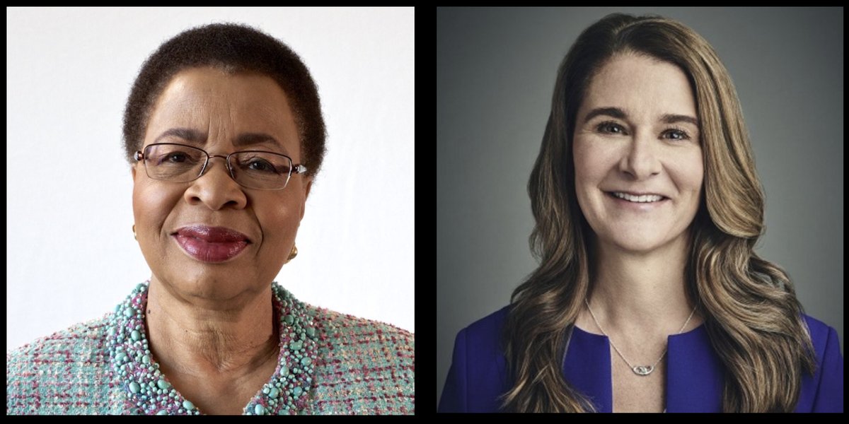 G_MachelTrust's tweet photo. During the 'Impact of #Covid_19 on Women and Girls Webinar', both Graça Machel and @melindagates echoed that #COVID19 responses must take into account  disaggregated data to inform planning. 

 #virtualconferenceAfrica #ExpandingEquality https://t.co/AeuVvx3lEh