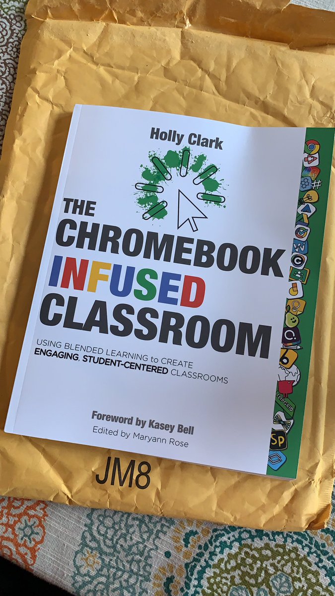 jbeardteach's tweet photo. New book day! Excited to dig in @HollyClarkEdu https://t.co/cfWEp5aEMf