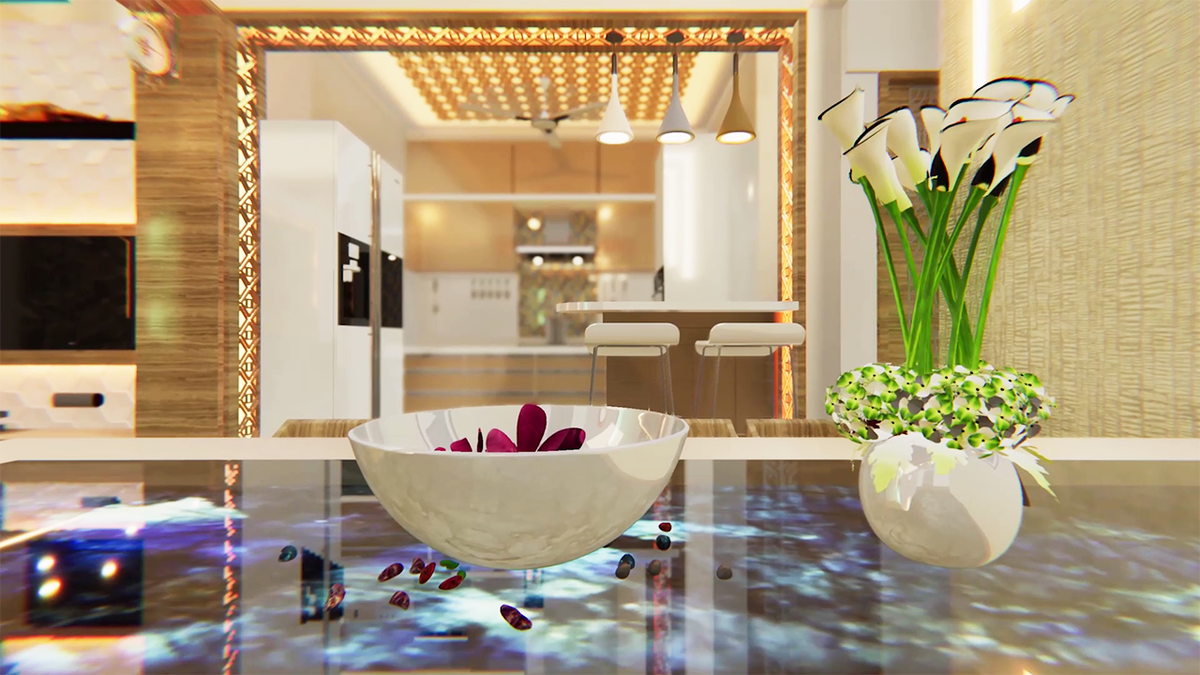 HI, Connection
I recently finished my Home Interior Design Walkthrough Project. we achieve this result in Unity 3d with help of high definition render pipeline(HDRP) + Timeline + postProcess + lightmapping + realtime gi + reflection probs + unity recorder .#madewithUnity #unity3d