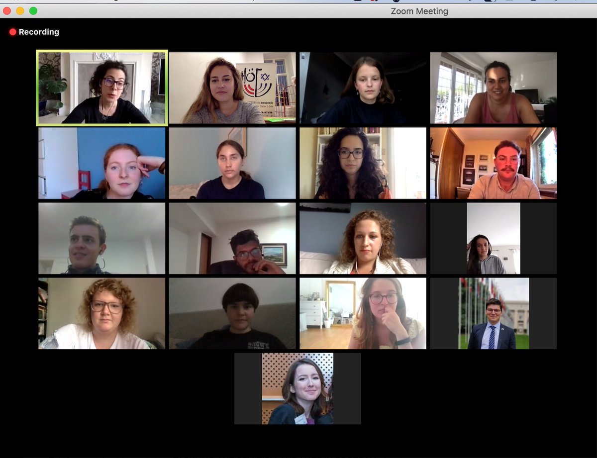 EUJS's tweet photo. 📢#TOiA2020💪

Just finished session 5 of our series on radical empathy!

"Radical empathy means really seeking to find that connection in others &amp; you can do incredible things when you do"@shoshanabloom

Thanks to everyone who tuned in over the week! What a great way to finish❣️ https://t.co/gvHzDKDJgc