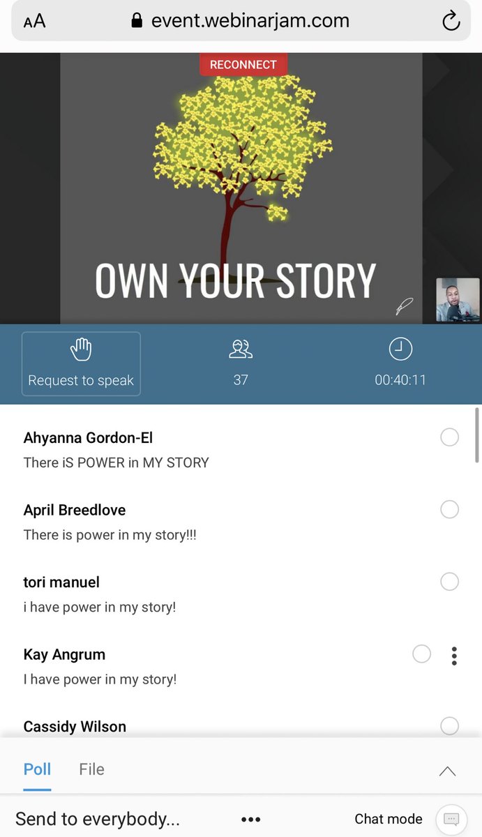 kayangrum's tweet image. “Your story is your superpower.”

Easily the best virtual conference I’ve ever attended. Princeton Parker, ladies and gentlemen. He’s done it again. 🙏🏾 #FreeToBuild