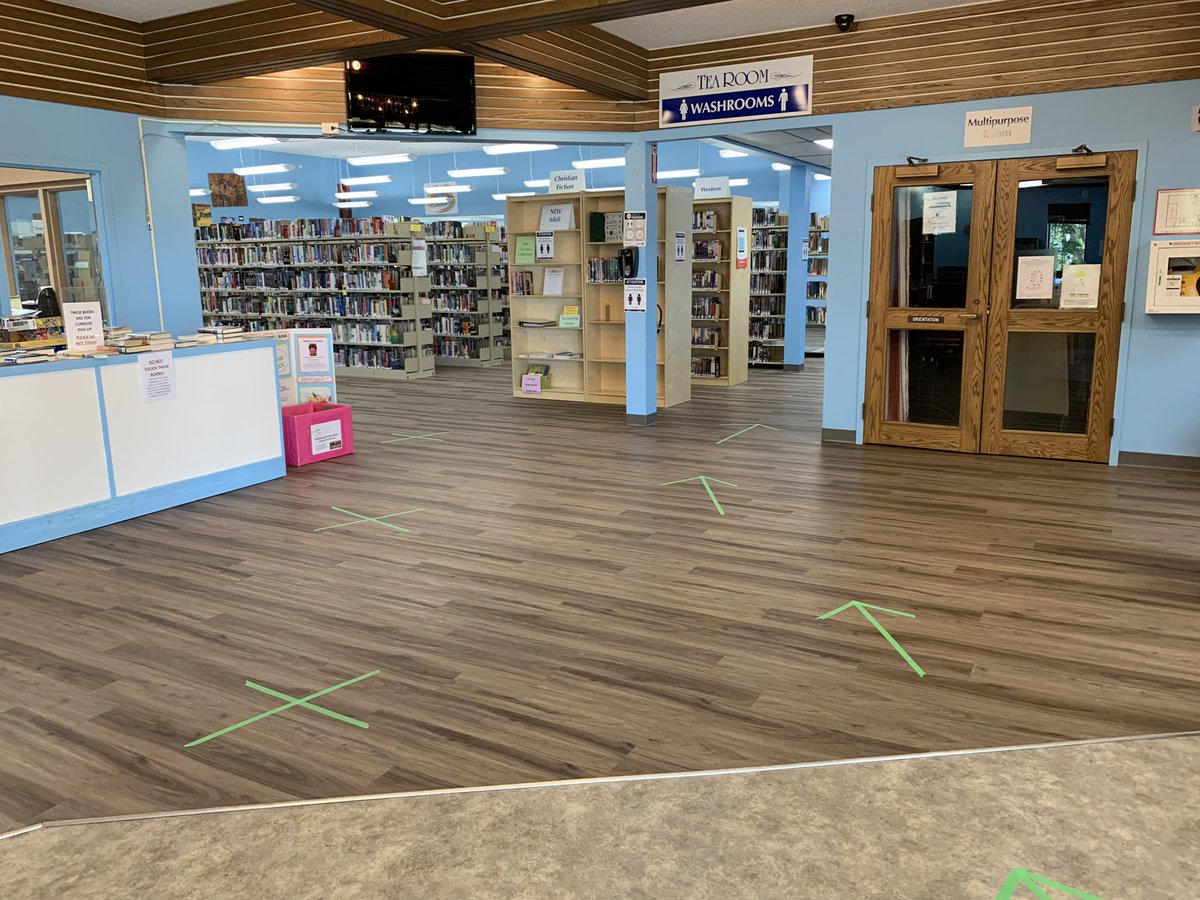 Springfield_Lib's tweet photo. WE ARE NOW OPEN TO THE PUBLIC! 

Feel free to drop in, Tues.-Fri. from 10am - 4pm...or on Sat. from 10am - 2pm. We are limiting the number of patrons to 15 at a time, and ask for you to sanitize your hands as you come in. Our washrooms will remain closed to the public. https://t.co/SReNnDOM8c