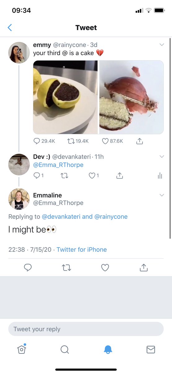 devankateri's tweet photo. You've seen it here @Emma_RThorpe is a cake https://t.co/3kqwBppF6v