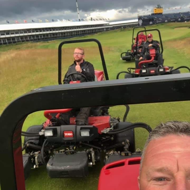 benshirlow97's tweet photo. โณ This time last year it was all systems go! What a week it was, Good Times! โณโณ #royalportrush #greenkeeping #theopen2019 https://t.co/tWtAORqPaS