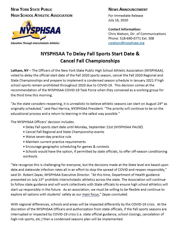 NYSPHSAA tweet media