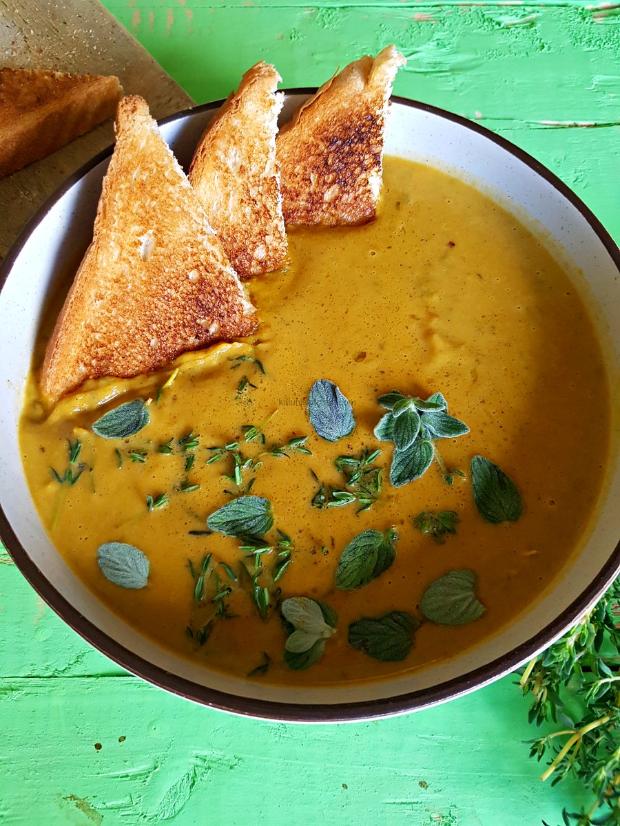 2. Still on pumpkin, she always shines when you make a soup! This herby one is a fave of mine and absolutely perfect now that it is pretty cold Watch: 