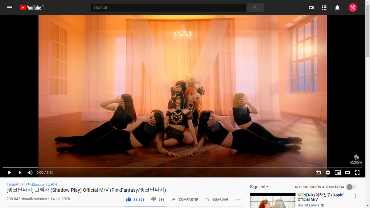 PingPanCL's tweet photo. INFO | #ShadowPlay ya alcanzó las 200.000 visualizaciones en YouTube 🎉
#ShadowPlay_PF #ShadowPlay_PINKFANTASY
#그림자 #핑크판타지 @pinkfantasy_kr
https://t.co/w3ARt7o3aB https://t.co/zebkf6vhEE