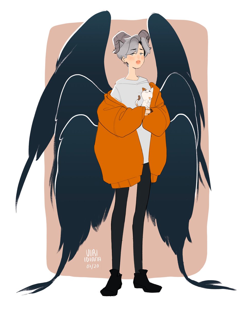 Some Angel Chim concepts ? (and a tiny Jungkook) 
#지민 #JIMIN 