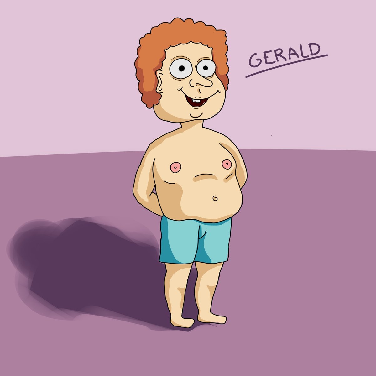 DrawnSue's tweet photo. Meet Gerald, a lovely boy (as you can see).

#cartoon #artshare #art #ArtistOnTwitter #digitalart #drawing #drawings #artist #draw #sketchbook #Sketching https://t.co/TyyaODwbsk