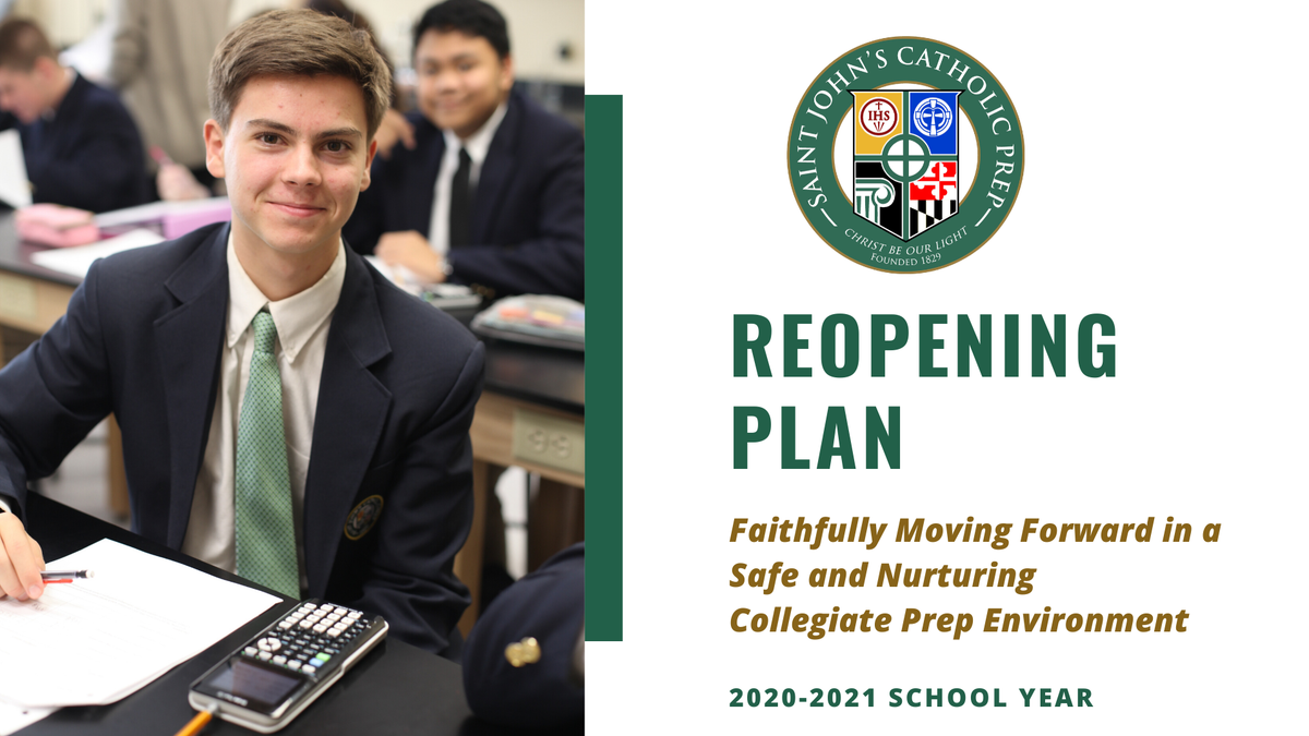 SJCPrep's tweet photo. 🚨 Reopening Plans for the 2020-2021 School Year have been released. For more information on how we plan to return safely please visit: https://t.co/KCtEq1652W
#SJCP #ResponsibleReturn #ForwardFaithfully https://t.co/EgtOPV8Ac0