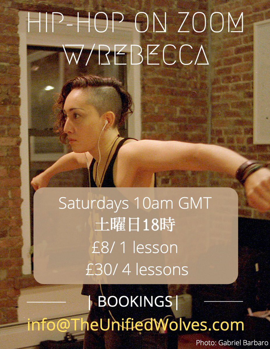 UnifiedWolves's tweet photo. Our weekly Hip-Hop classes are starting this Saturday 10am GMT July 18th on ZOOM!! £8/ 1 lesson, £30/ 4 lessons. For registration DM us. See you in class👊🏼🙌🏼 #hiphop #danceclass #hiphopdancer #onlineclassforkids #funclass #havefun #arts #performingarts #learnfromhome https://t.co/U94VRsSkmK