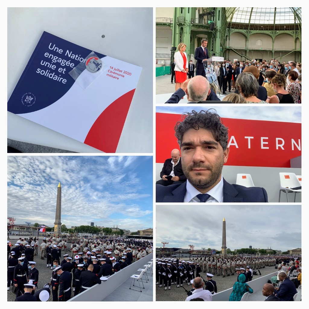 juDS183's tweet photo. Très fier d'avoir représenté les établissements de santé des Vosges 88 lors de cette cérémonie du 14 juillet 2020.
Une pensée émue pour les professionnels vosgiens qui se sont montrés forts et solidaires. https://t.co/MuXRtlFeKJ