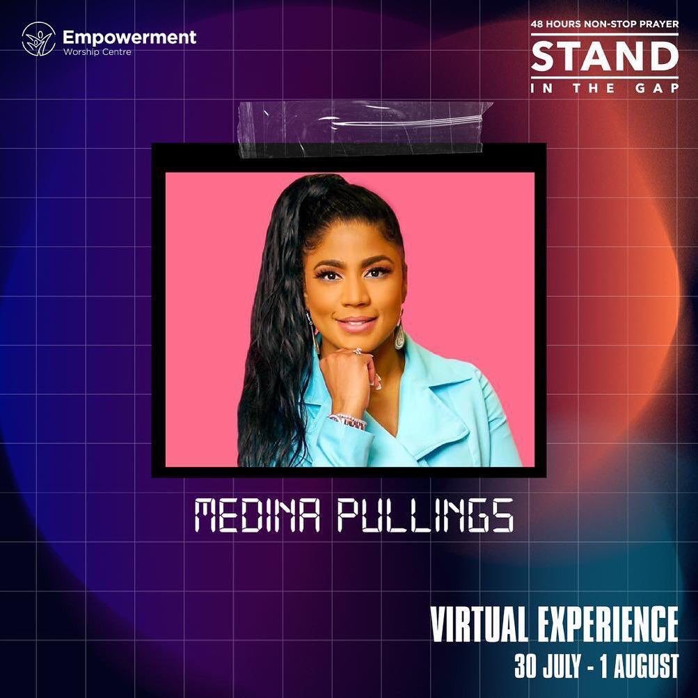ewcfixed's tweet photo. Dr. @medinapullings is an International Conference speaker, pastor, preacher, wife, mother, mentor, entrepreneur, TV host, fashion designer, songwriter and teacher.

With her versatility, Dr. Pullings is one of the great voices of our generation and we are honored to have her https://t.co/mSSXUOCTHU