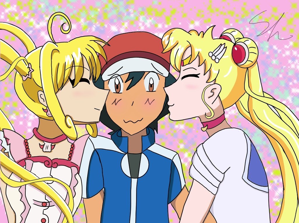 EstherRosental's tweet photo. #sailormonn #mermaidmelody #pokemon #usagitsukino #luciananami #ashketchump #kiss #blondegirl https://t.co/sFXn9nNB8R