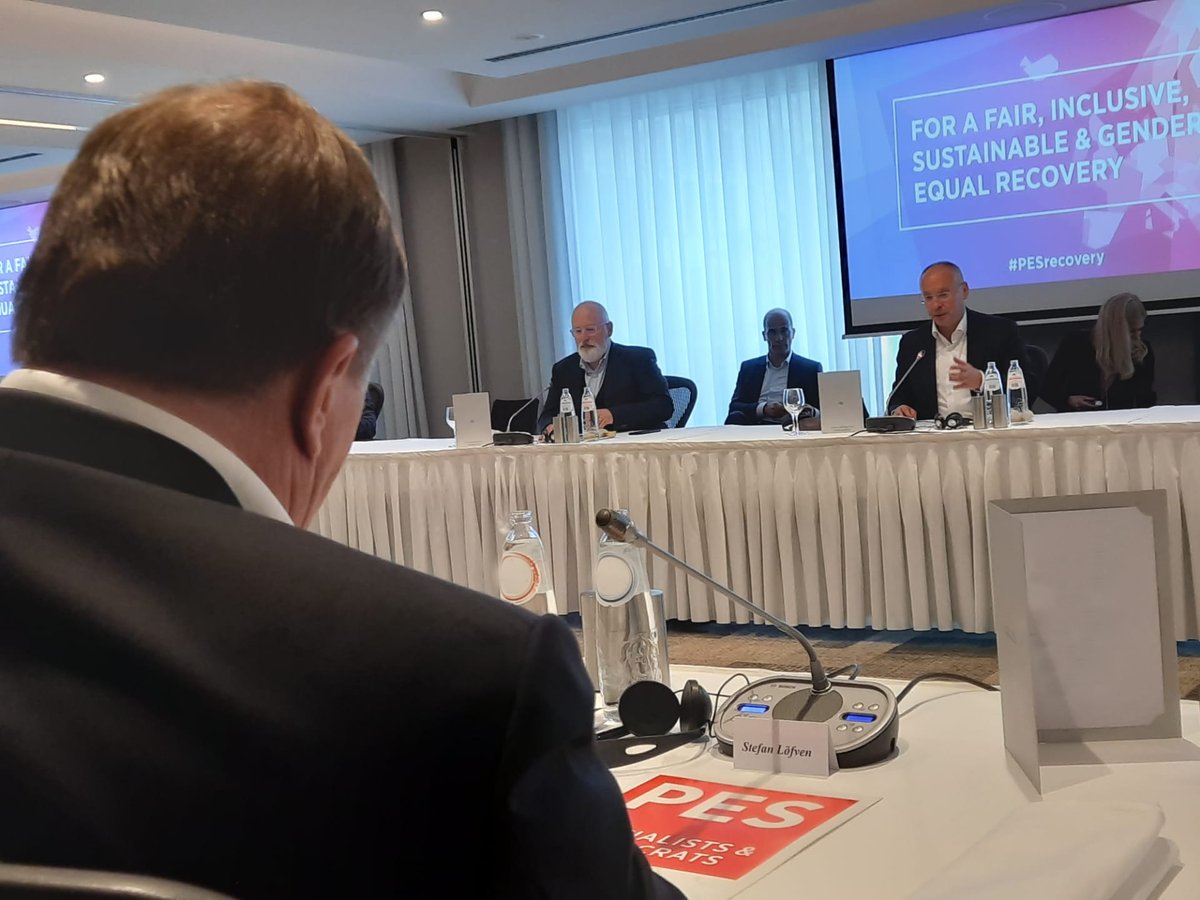 PES_PSE's tweet photo. We need a very ambitious recovery plan for the sake of all Europeans. We want to lead Europe's next step. #PESRecovery #EUCO @sanchezcastejon https://t.co/8JJyrbf86G