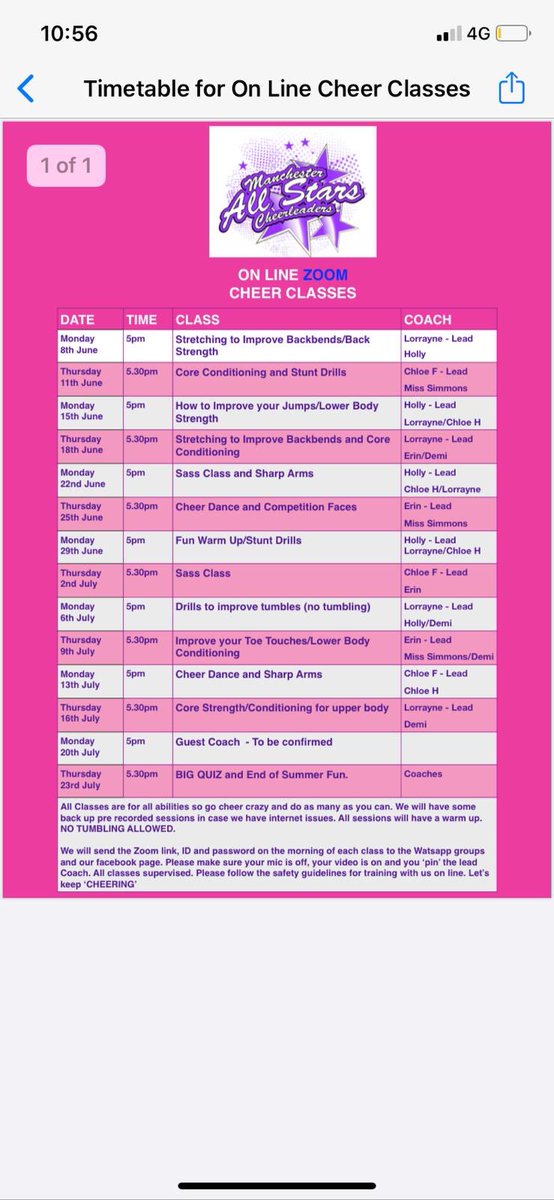 MASCheerteam's tweet image. Last zoom class done. Now for some end of term fun to round off a challenging and uncertain season for many. Thanks to our big supporters and committed cheerleaders. You are awesome. 💕