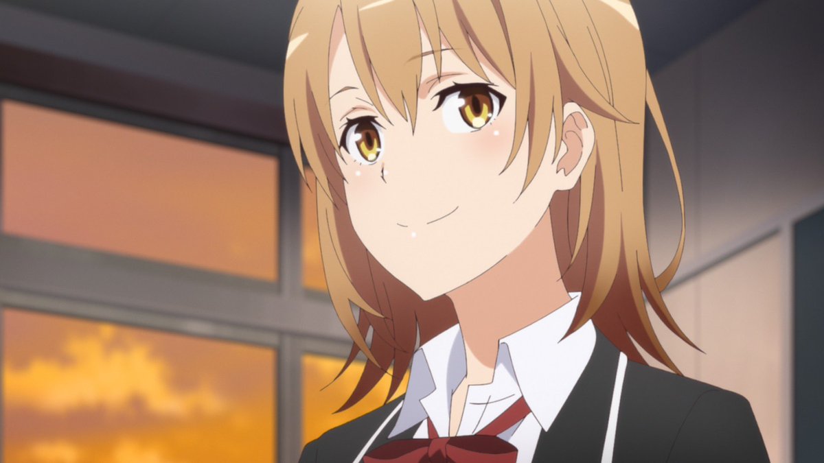 やはり俺の青春ラブコメは間違っている 完 1話 終わりが始まる3期 しんしんと降る雪の中でヒッキー ゆきのん ガハマさんのやり取りがむず痒くいつもの 俺ガイルを感じさせます 照れ隠しも似たもの同士アホ毛兄妹の仲睦まじさ 嬉しくもあり寂しい兄離れしていく妹の