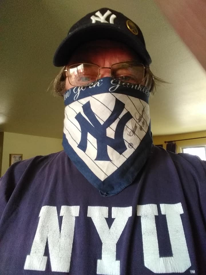 john_olson420's tweet photo. @fortcollinsgov I used to wear a NY mask when NYC was ground zero for the virus to keep other shoppers away from me. They did such a good job it doesn't work any more. I switched to a tie dye mask. I have 4 masks
#ForFoCo https://t.co/0F1eYxZ9PA