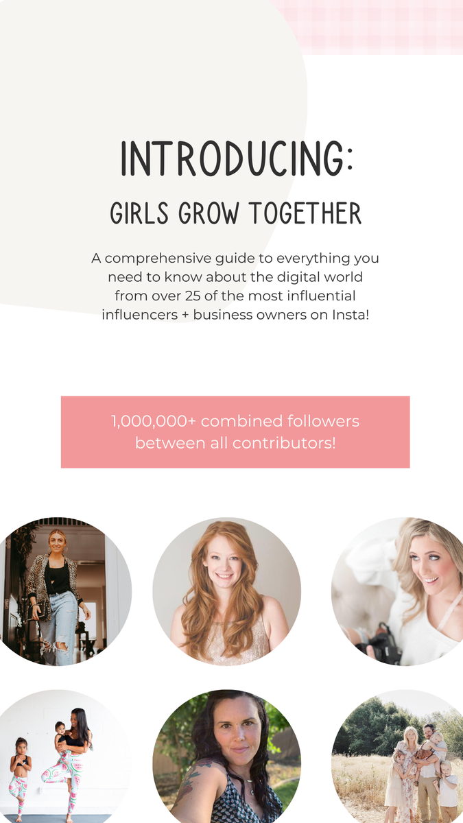 citygirlgonemom's tweet photo. Have you grabbed your copy of the Girls Grow Together Guide!?! 💪

The ULTIMATE Guide for aspiring entrepreneurs - for only $25 AVAILABLE NOW! 
#influencerguide #influencertips #growyourbusiness #bloggertips #bloggerguide

https://t.co/kPVhhXsJoe https://t.co/65rGpn5UOk