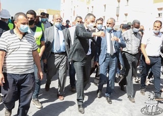 Wilaya_de_Blida's tweet photo. Le wali de la wilaya de Blida a effectué une visite de travail et d’inspection au nouveau pôle urbain de Safsaf et le site 3500 logement aadl dans la nouvelle ville de Bouinane le 16 juillet 2020 https://t.co/nTX14v0SZF