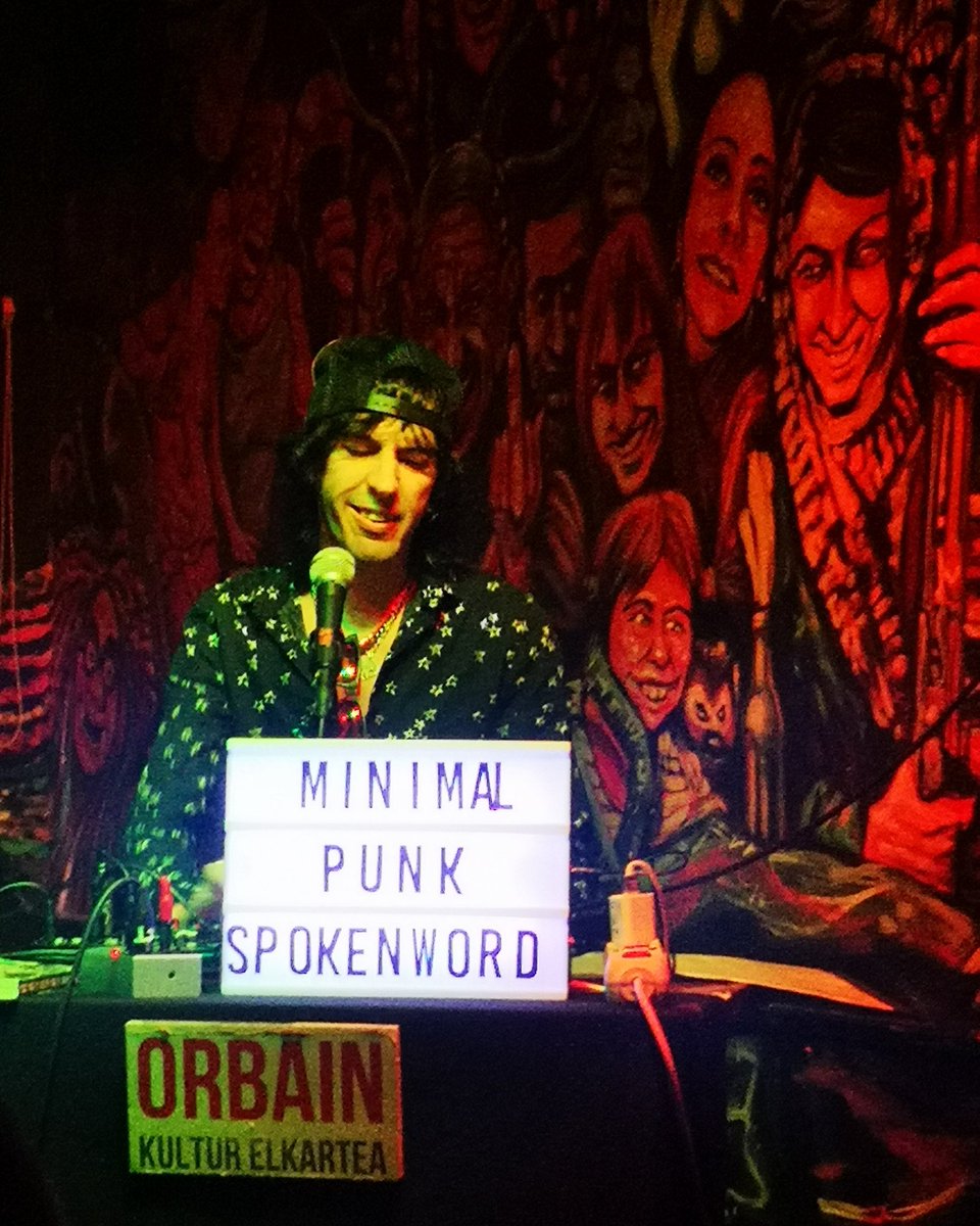 OrbainKultur's tweet photo. Minimal punk spoken word #Orbain #Kultura #Cultura #VitoriaGasteiz #Gasteiz @Pelathor

#Art against #COVID__19 https://t.co/mXFKTX0eW4