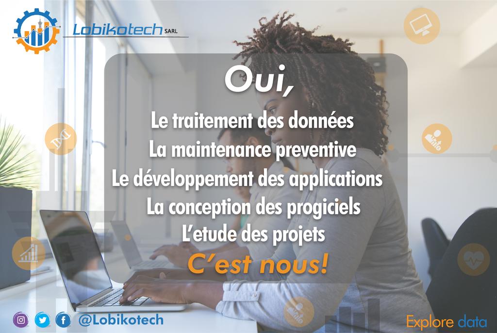 lobikotech's tweet photo. Nous confirmons que c'est nous !
@lobikotech, @VendisWorld @PatientDerrick @miguel_ferjoe
Suivez-nous sur nos pages : Facebook, twitter et Instagram.
#Explore data https://t.co/jsi4rBmn1S