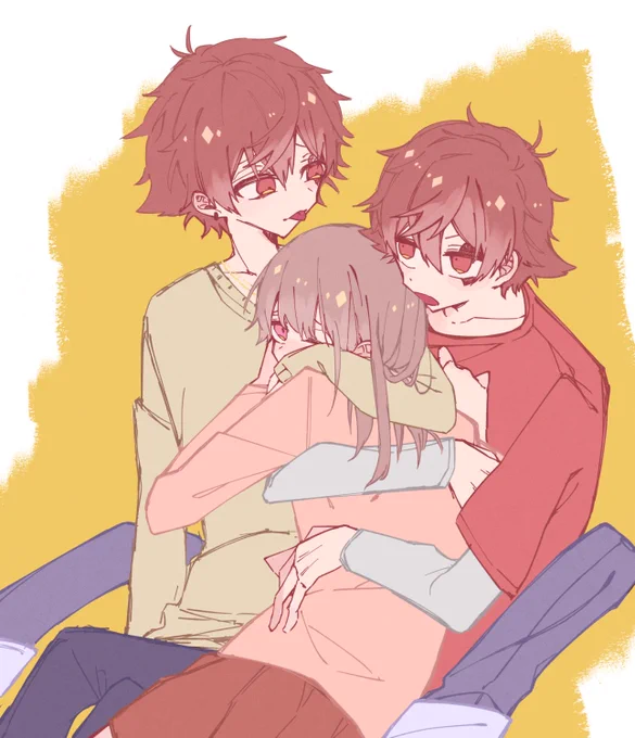 茶屋の❤️?♥️の設定

合間の落書きだからあんまり線とか綺麗じゃなくてごめんね…!!
相関図というかもっと詳しいのは後日またちゃんと描きます 