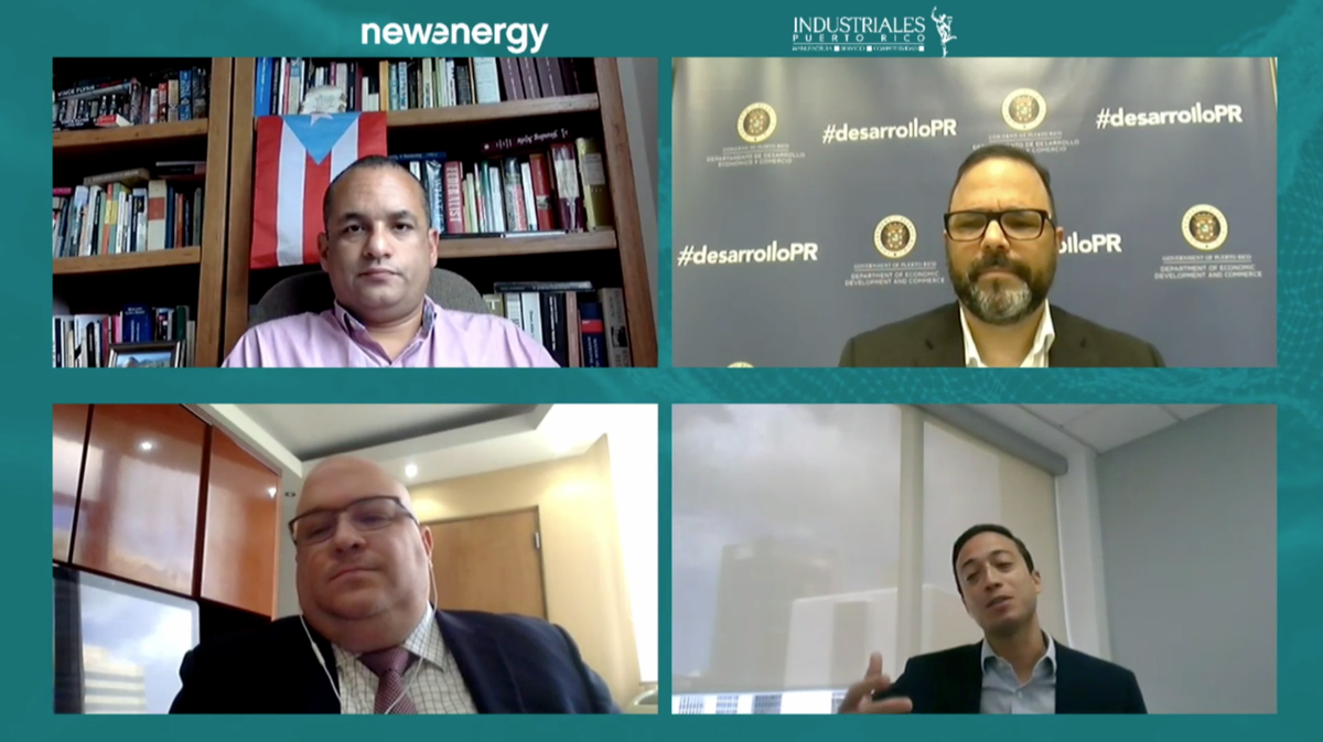 newenergyevents's tweet photo. 🇵🇷 Angel Rivera de la Cruz, Associate Commissioner @EnergiaNEPR at #PRGRID VIRTUAL: "Will it be different? I would say yes, because right now we have a convergence of will and need." #PuertoRico #Renewables #RenewableEnergy #Energy https://t.co/MMXlpolkEV