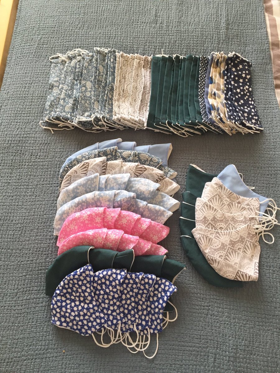#BigCommunitySew 💯face coverings donated to The Clockhouse day centre 🧵✂️
