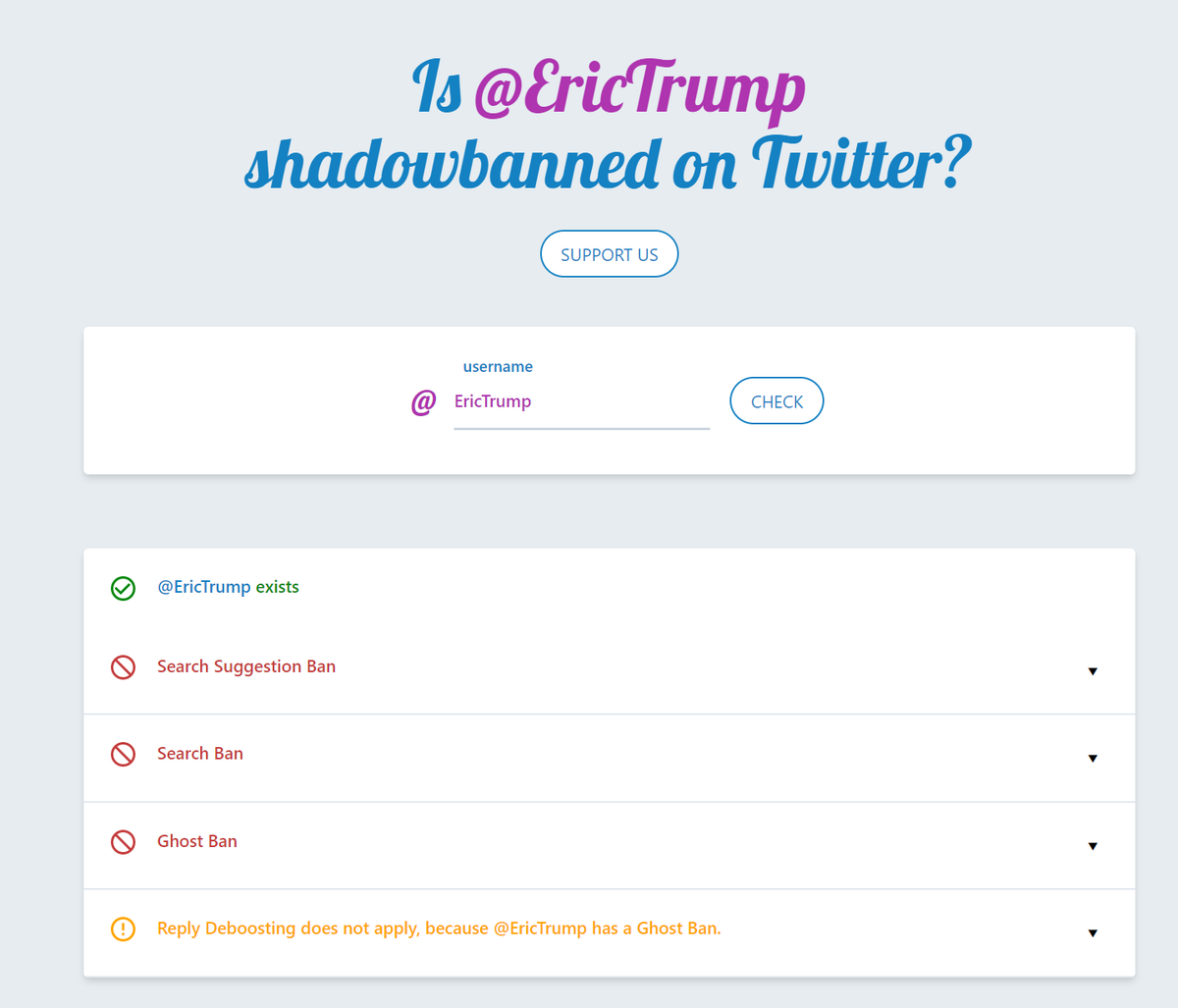 Don JR, Eric Trump, Ivanka Trump, and First Lady Melania Trump all ghost banned by Twitter.