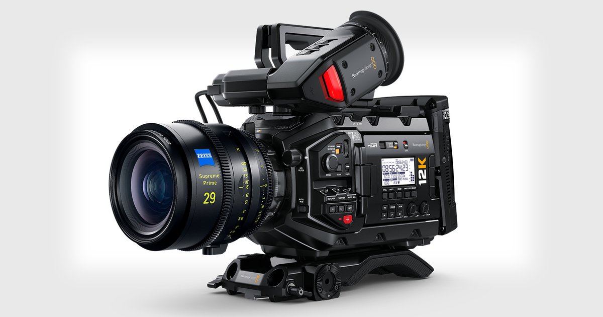petapixel's tweet image. Blackmagic unveils 80MP cinema camera that can shoot 12K RAW video at 60fps: petapixel.com/2020/07/16/bla…