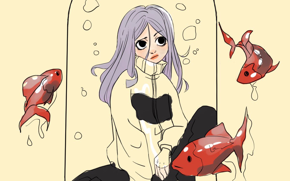 fishground11's tweet photo. Fish on the ground #wip #sketchdigital #redfishes https://t.co/ptKN3qEAKr
