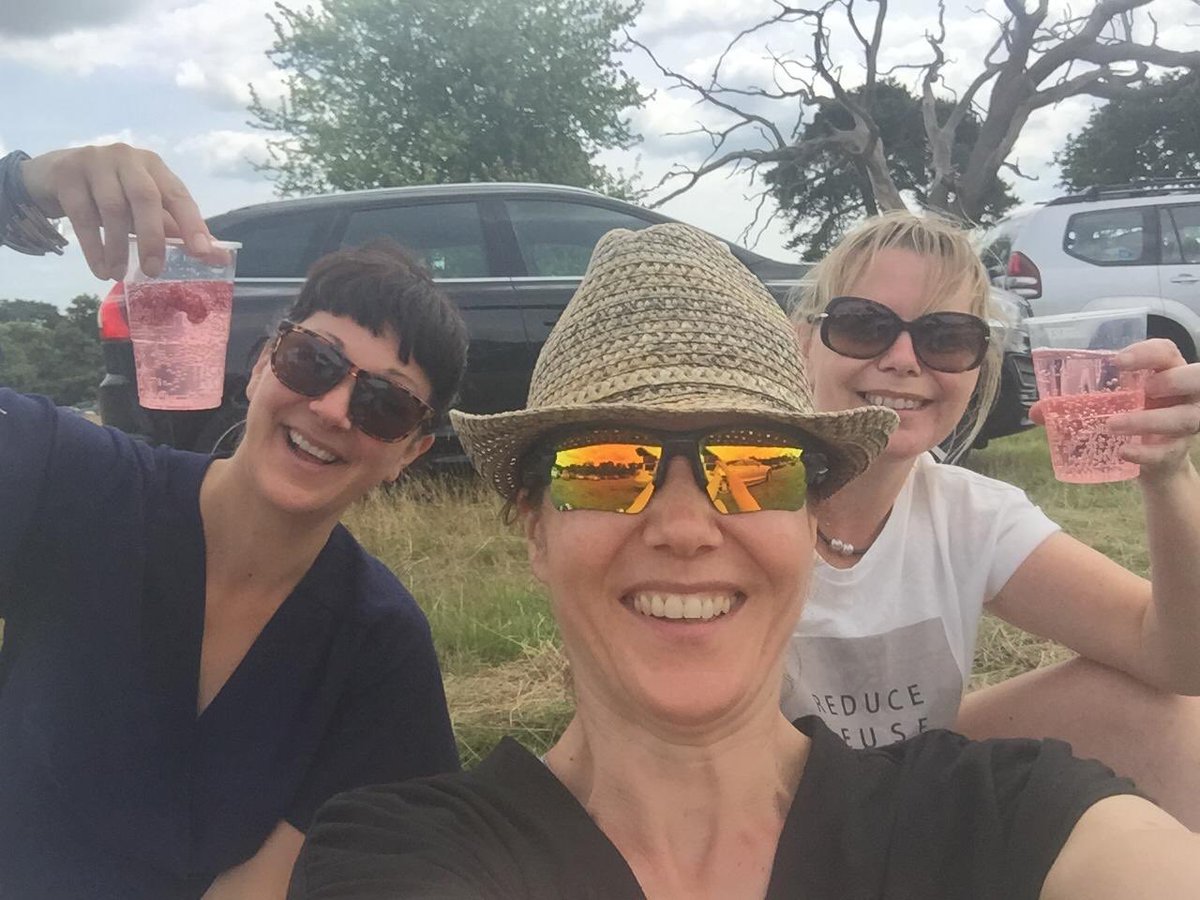 kmbuckham's tweet photo. Sunday morning gin in the car park.....  #LatitudeForever https://t.co/UkBogOoZfL