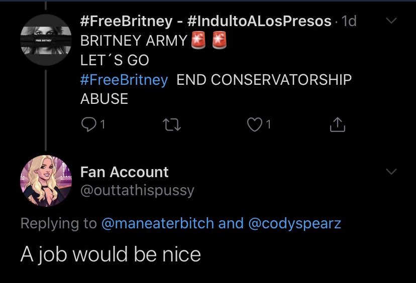 FreeBritney II | Now the year is 2020 and now he mocks the  #FreeBritney movement and makes MANY jokes about the situations she’s been in that really just aren’t funny knowing what she’s been through.